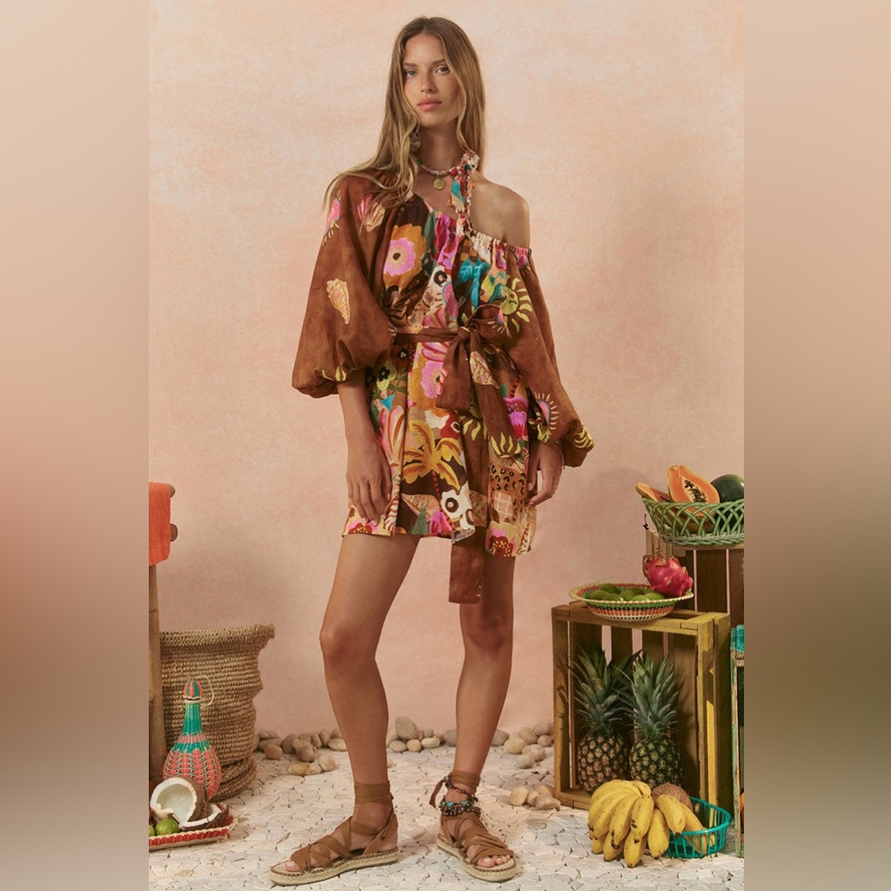 SPELL • VENUS RISING BIRTH OF VENUS TUNIC DRESS